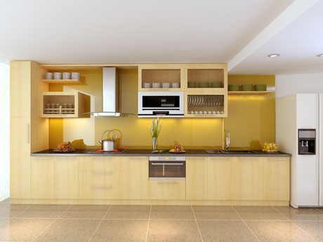 Tủ bếp công nghiệp Menlamin 4