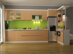 Tủ bếp nhựa Laminate 8
