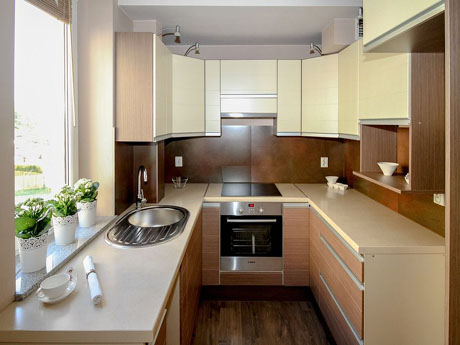 Tủ bếp công nghiệp Menlamin 8